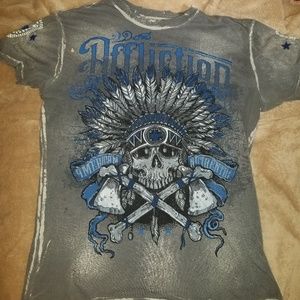 Mens affliction shitt